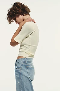 WASHED COTTON T-SHIRT