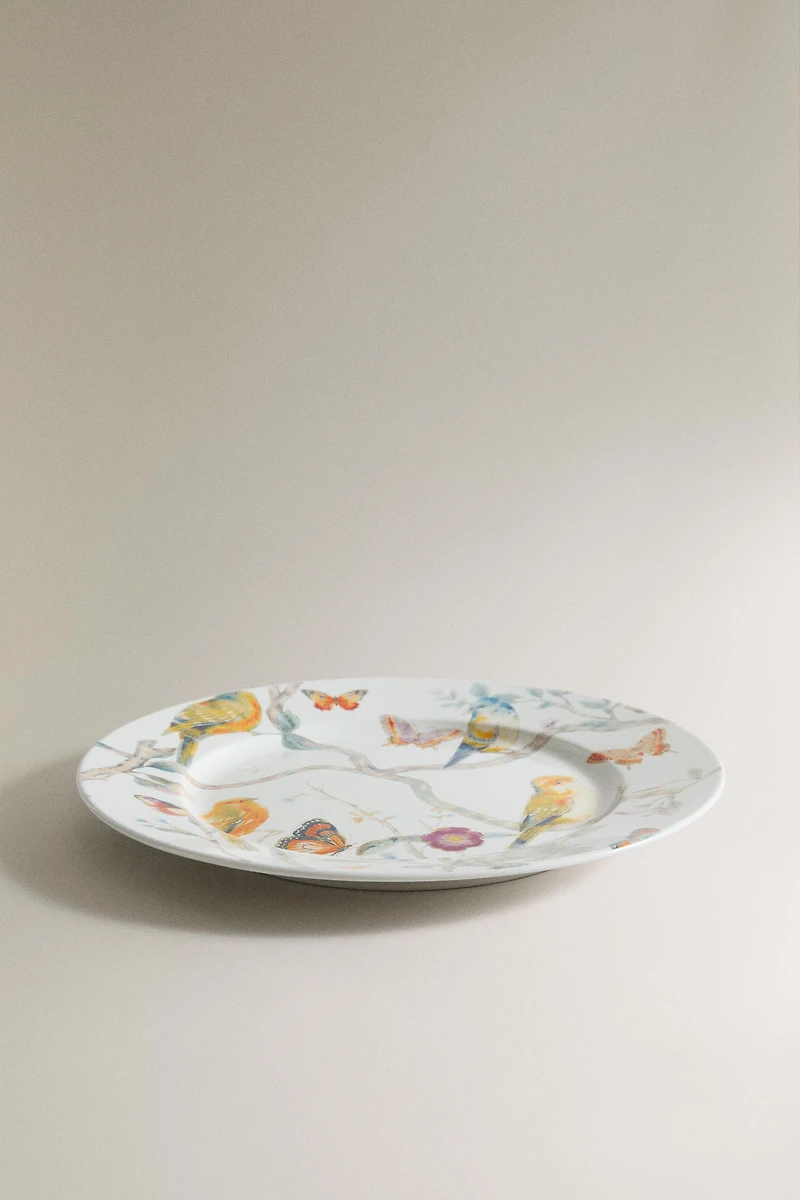 BRANCHES AND BIRDS DESSERT PLATE | MARISA BERENSON