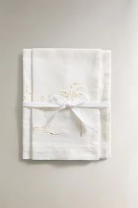 SET OF EMBROIDERED SUMMER TOWELS (SET OF 2)
