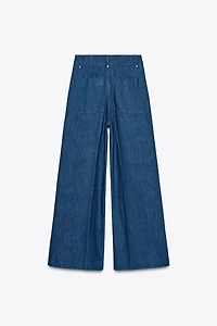 ZW COLLECTION HIGH WAIST WIDE LEG JEANS