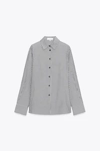 FLOWY STRIPED SHIRT ZW COLLECTION