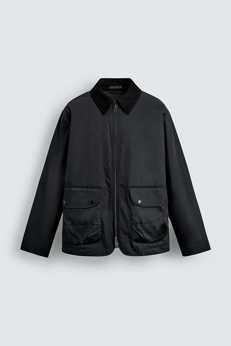 PARKA COL COMBINÉ