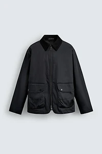 PARKA COL COMBINÉ