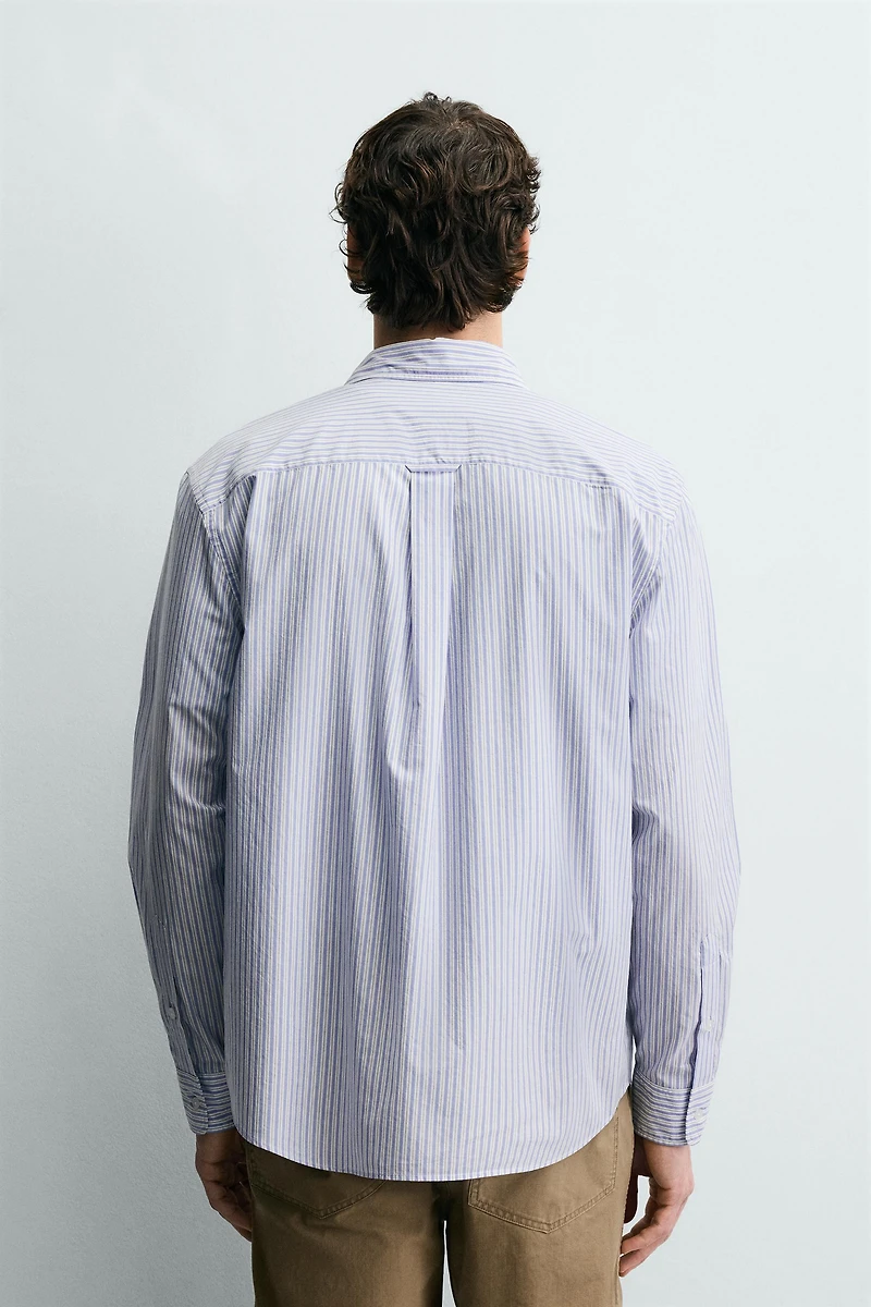 STRIPED POCKET SHIRT