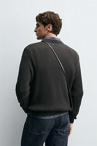 RIBBED TEXTURED SWEATER