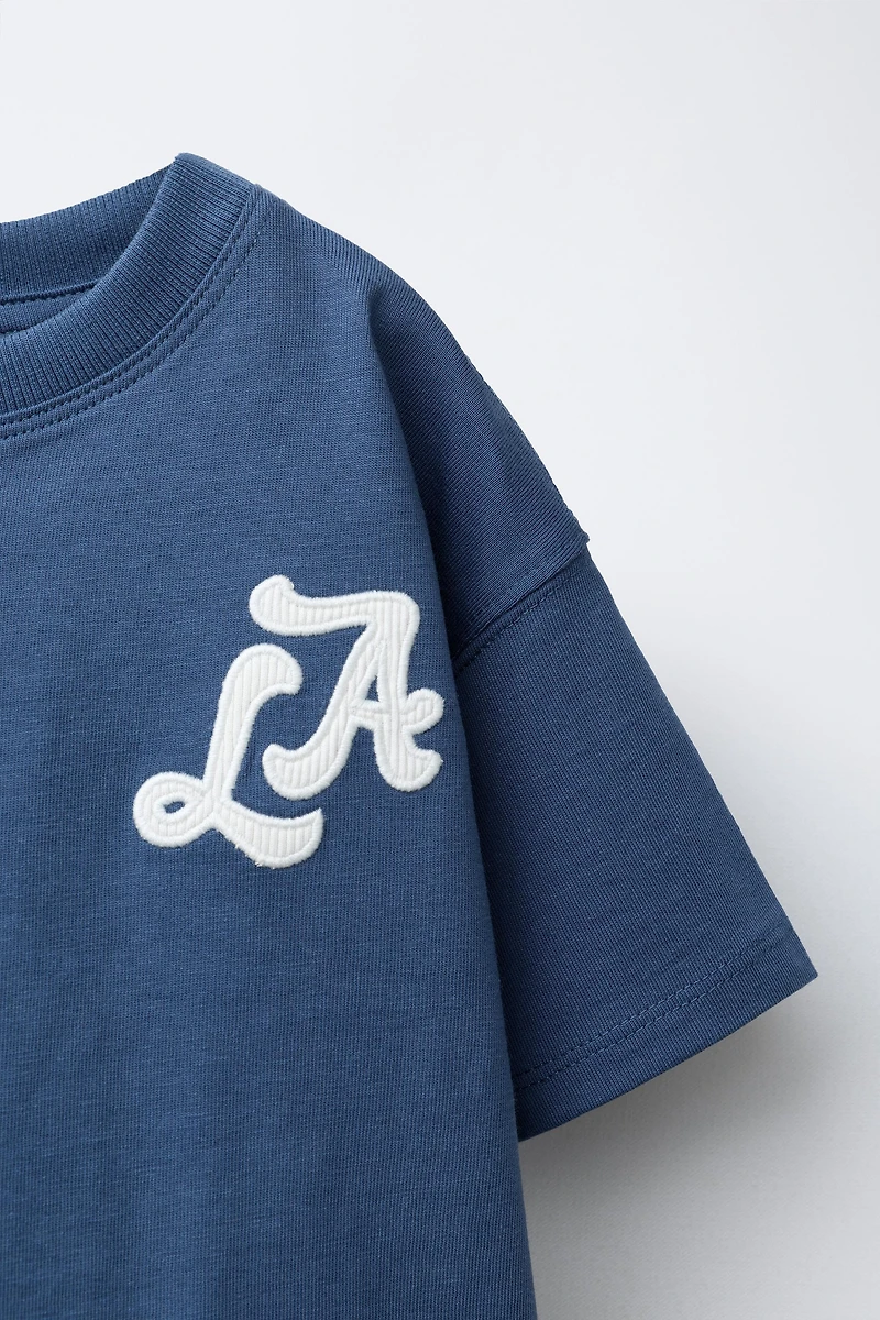 EMBROIDERED CITIES T-SHIRT