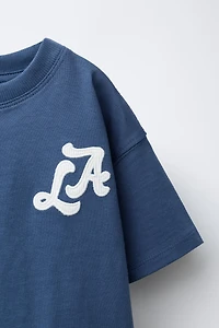 EMBROIDERED CITIES T-SHIRT