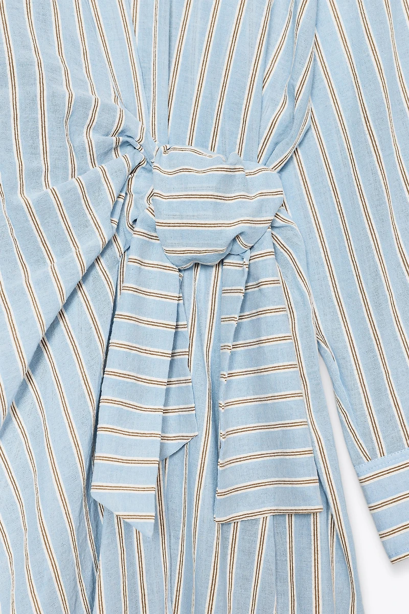 ROBE CROISÉE RAYURES ZW COLLECTION
