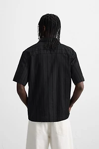 STRIPED JACQUARD SHIRT