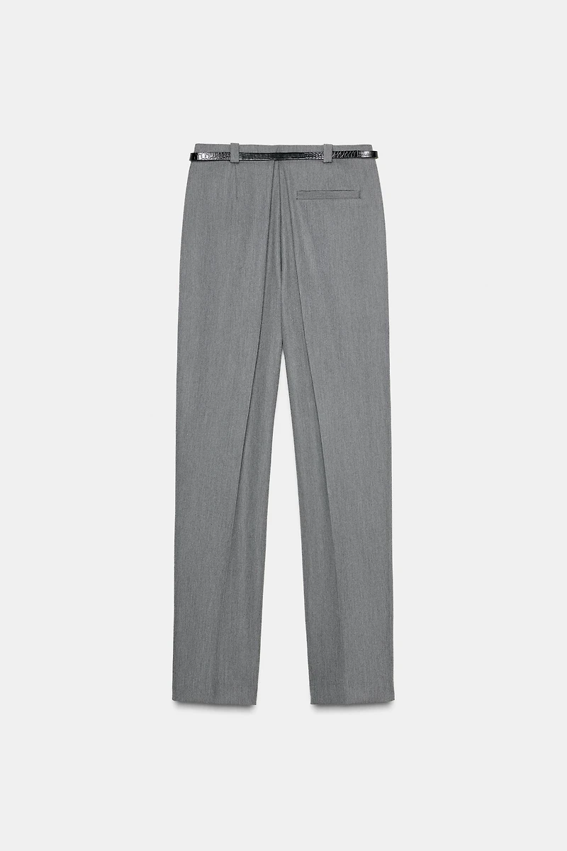 BELTED PANTS