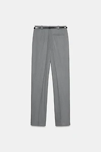 BELTED PANTS