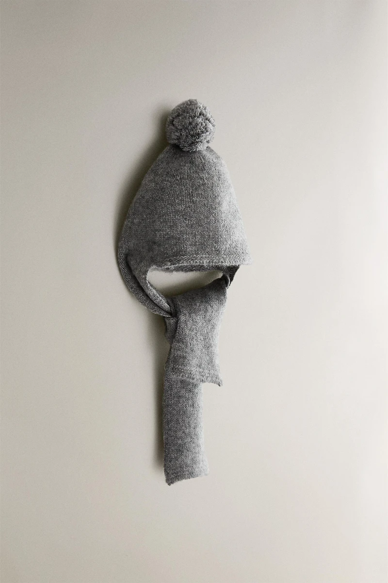CASHMERE SCARF HAT