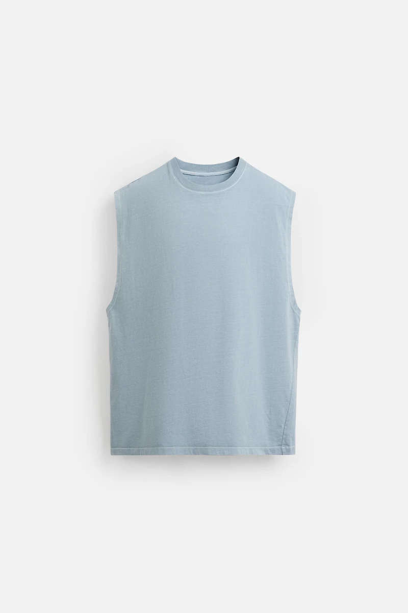 RELAXED FIT TANK T-SHIRT