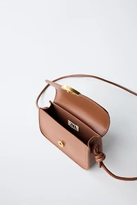 TULIP DETAIL CROSSBODY BAG