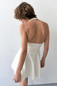 ROBE HALTER ÉVASÉE
