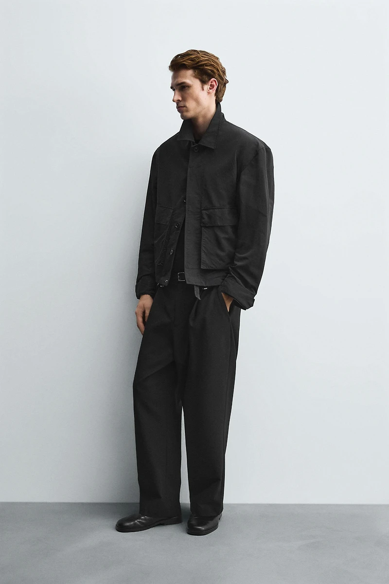 BOXY FIT POCKET JACKET