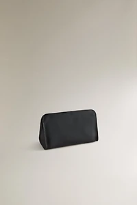LEATHER MAKEUP BAG