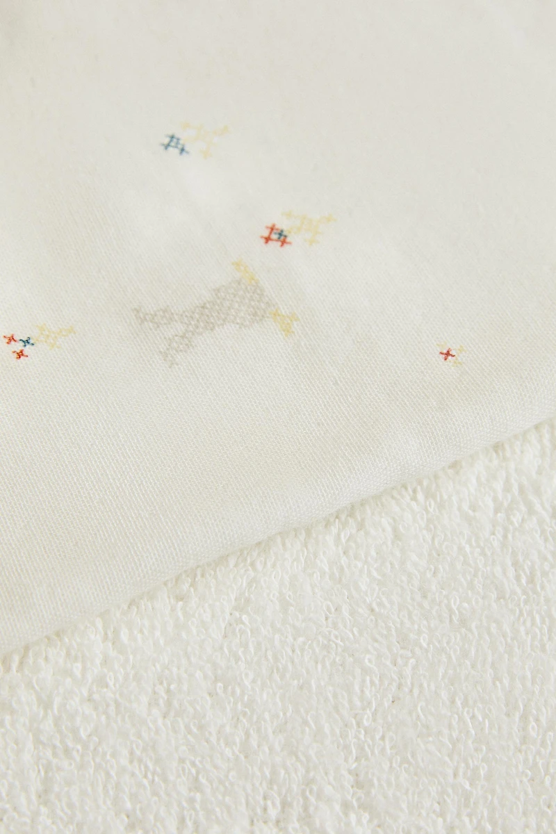 BUNNY MUSLIN BABY TOWEL