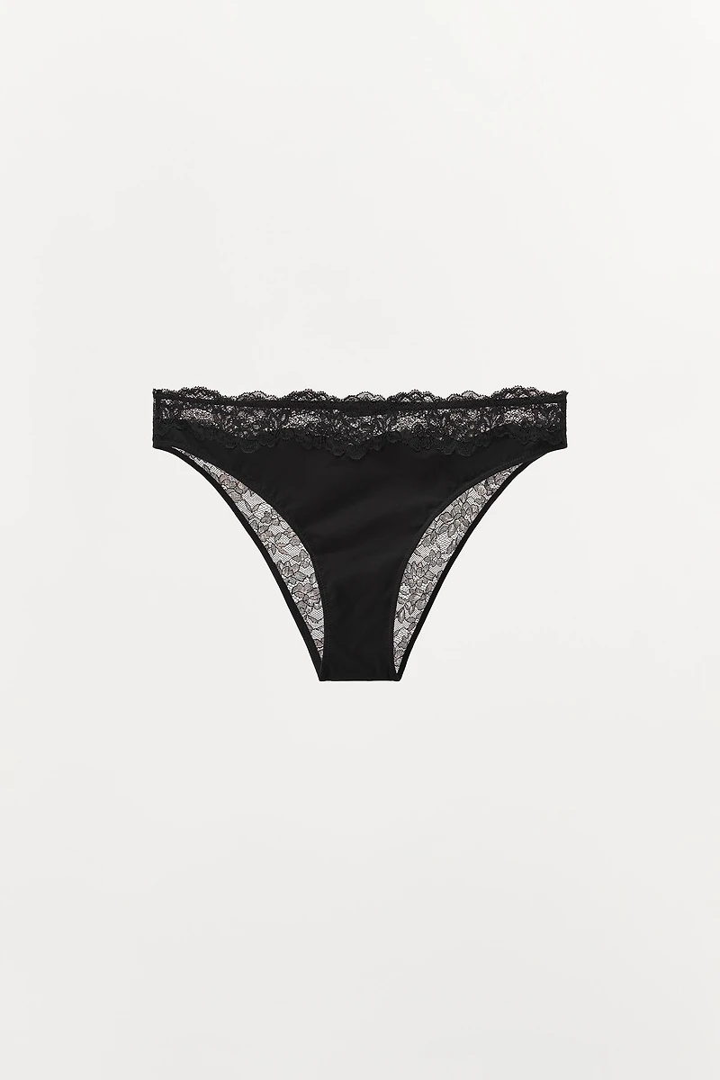 COMBINATION LACE PANTIES
