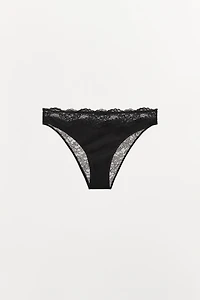 COMBINATION LACE PANTIES