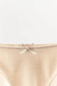 BASIC POINTELLE BOTTOMS
