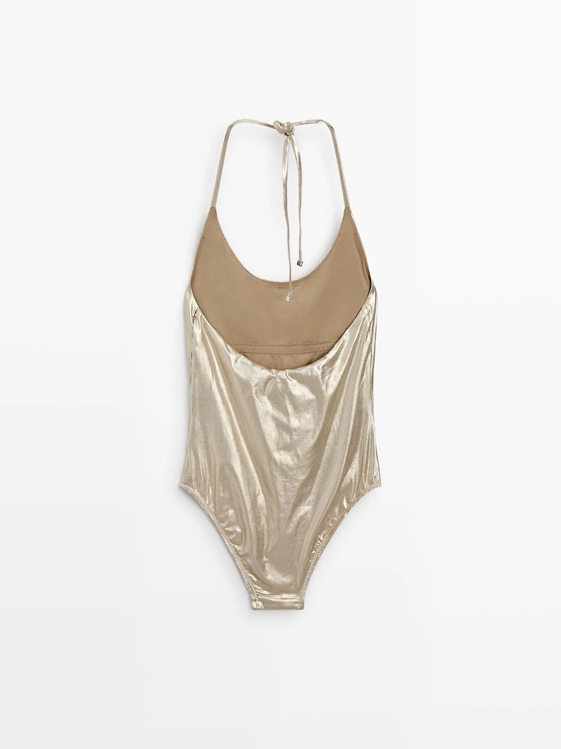 Metallic swimsuit