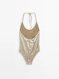 Metallic swimsuit
