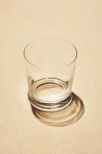 TRANSPARENT GLASS TUMBLER