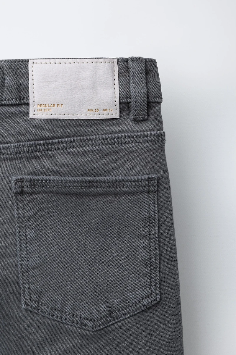 STRAIGHT TWILL PANTS