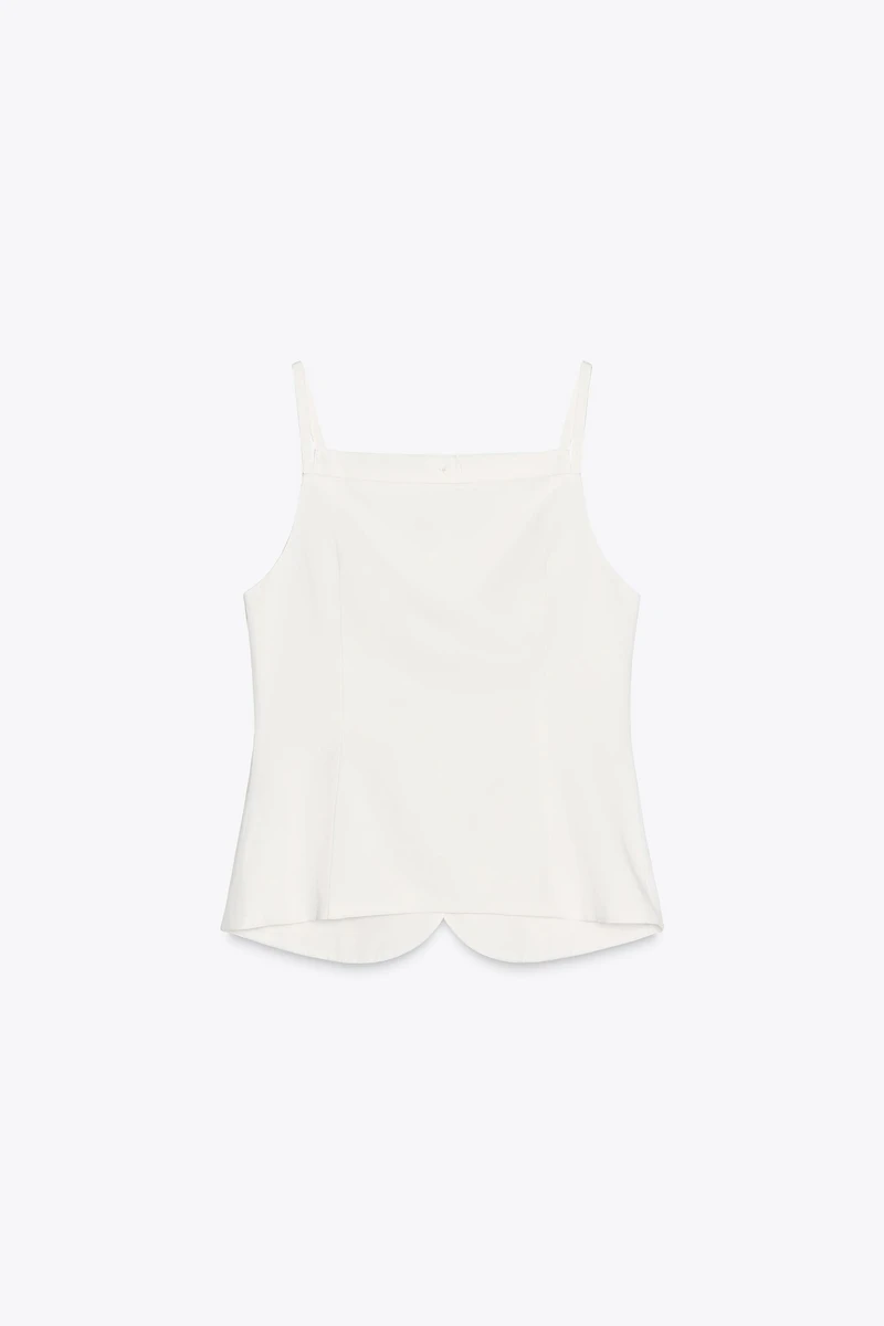BUTTON VEST TOP