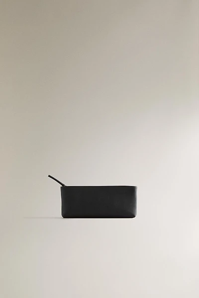 LEATHER OBJECT HOLDER CASE