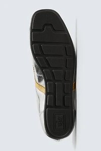 METALLIC LEATHER TRAINERS HARRY LAMBERT FOR ZARA x DISNEY