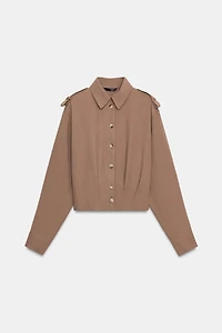 SHORT SHIRT WITH LOOPS