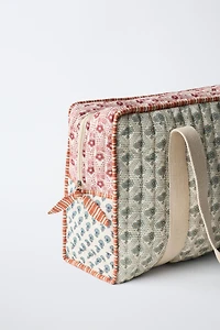 FLORAL DIAPER BAG