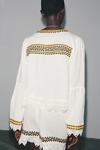 EMBROIDERED SHIRT ZW COLLECTION