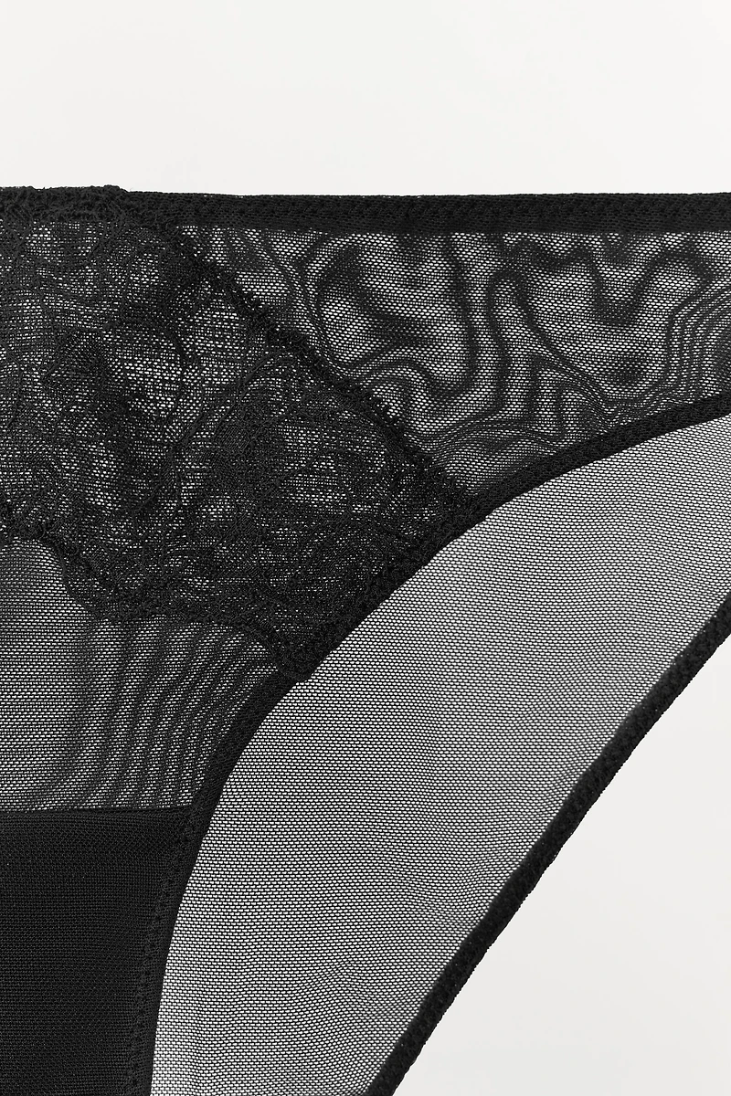 MESH LACE PANTIES
