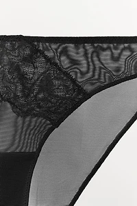 MESH LACE PANTIES