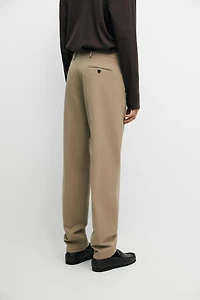 100% cotton slim fit pants