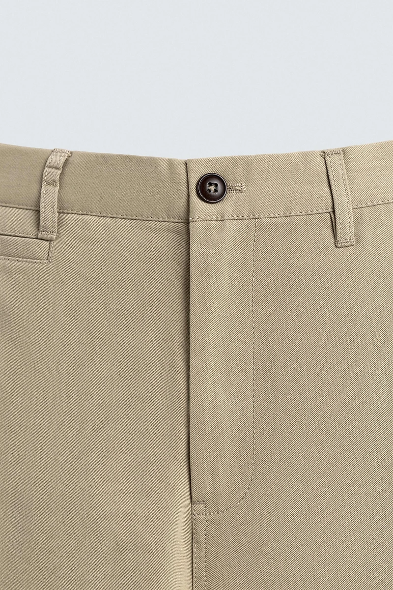 STRAIGHT FIT CHINO PANTS