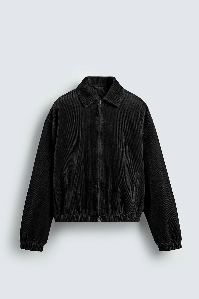 RELAXED FIT CORDUROY JACKET