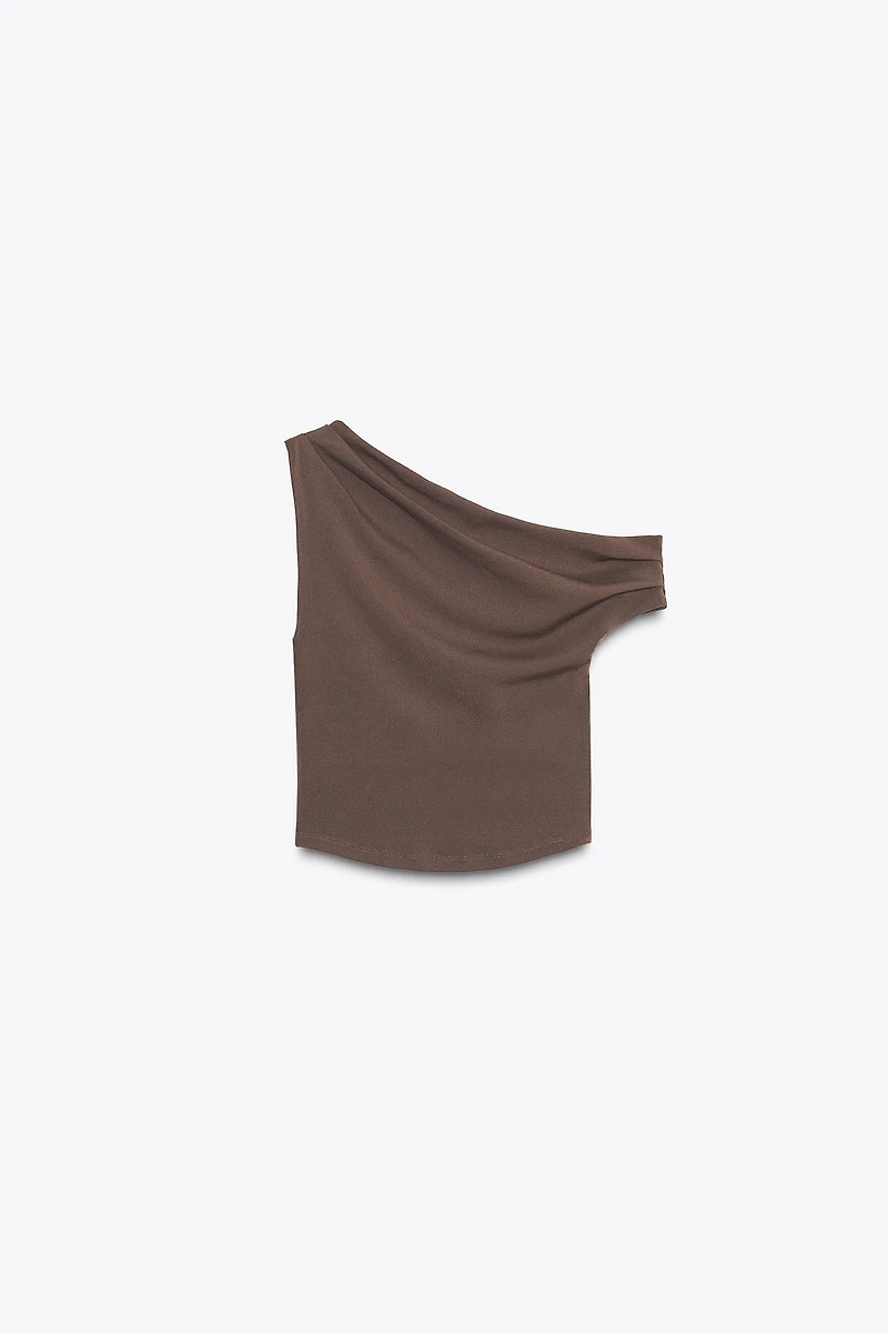 ASYMMETRIC TEXTURED TOP