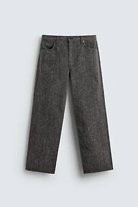 BRUSHED STRAIGHT FIT JEANS