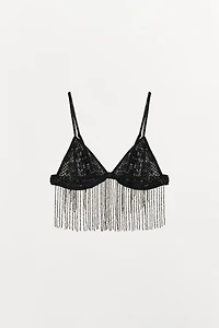 SOUTIEN-GORGE À FRANGES FANTAISIE