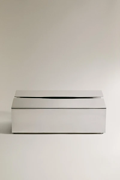 BOÎTE À MOUCHOIRS MÉTAL BRILLANT