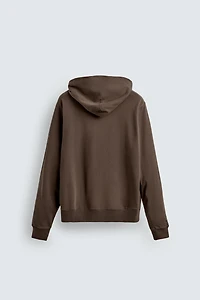 WASHED HOODIE SWEATSHIRT