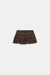 RUFFLED SKORT