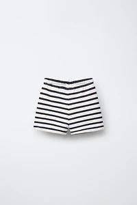 TWO-PACK STRAIGHT STRIPED AND SOLID SHORTS