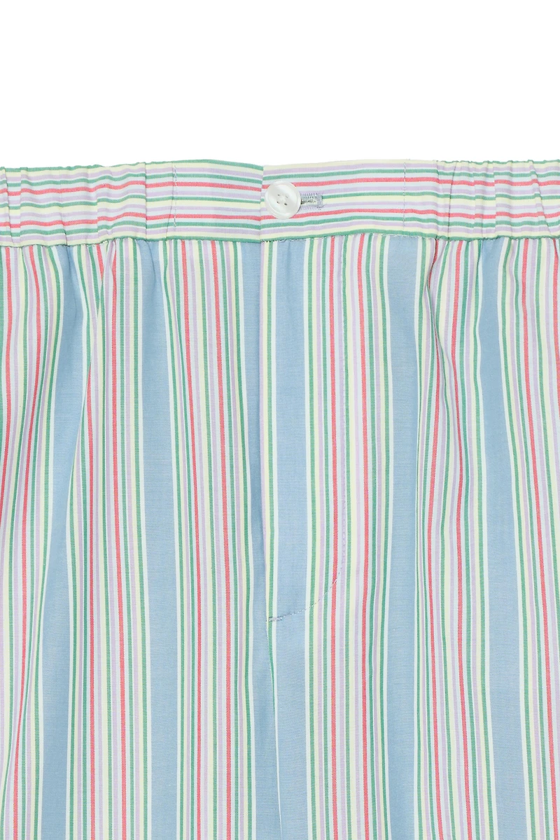 JACQUARD STRIPED RELAXED FIT PANTS