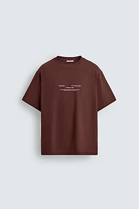 RELAXED FIT SQUARED GRAPHIC T-SHIRT