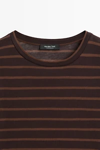 Long sleeve striped T-shirt